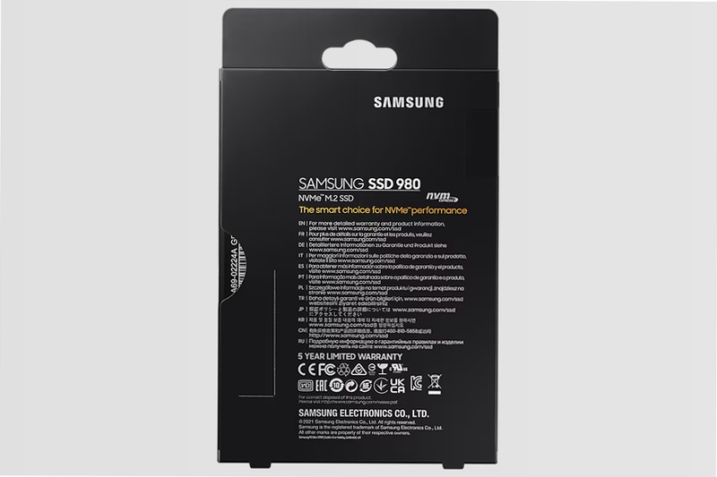980 NVMe M.2 SSD 1TB - Prestazioni eccellenti per il tuo PC