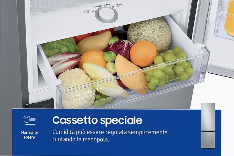 Frigorifero Combinato Samsung EcoFlex AI 2m 390L RB38C606DSA D