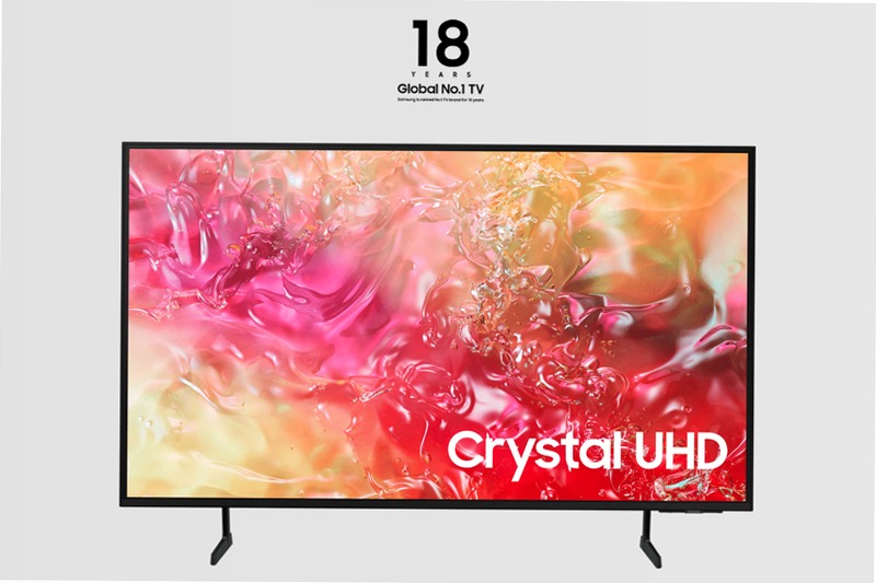 Samsung DU7000 55" Crystal UHD TV Nero 4K