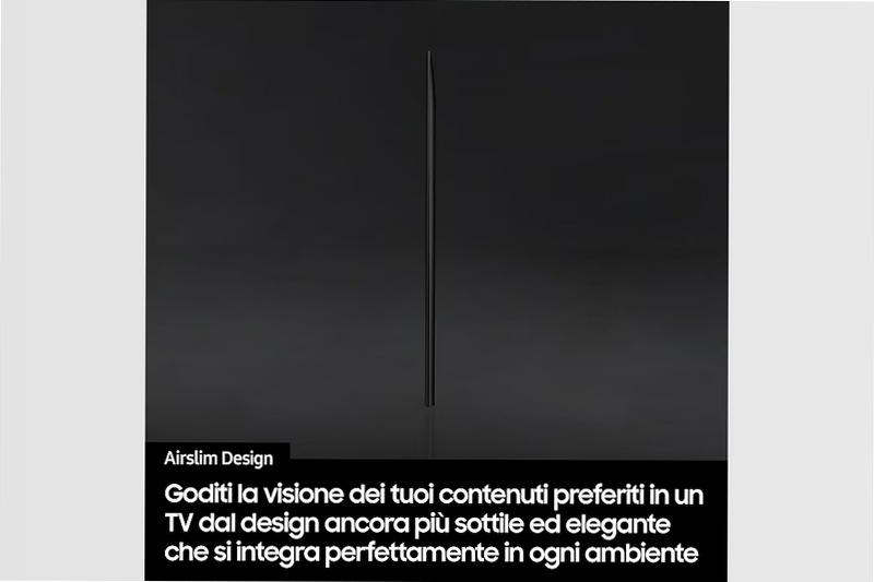 2025 QN74F 55" 4K Neo QLED Mini LED Vision AI TV | Samsung Italia Nero