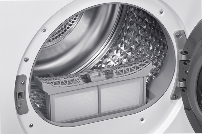 Asciugatrice Samsung Crystal EcoDry 9 Kg 9kg E Bianco