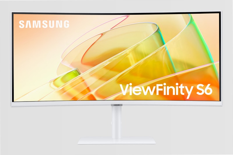 Monitor HRM ViewFinity Serie S6 - S65TC da 34" WQHD Curvo