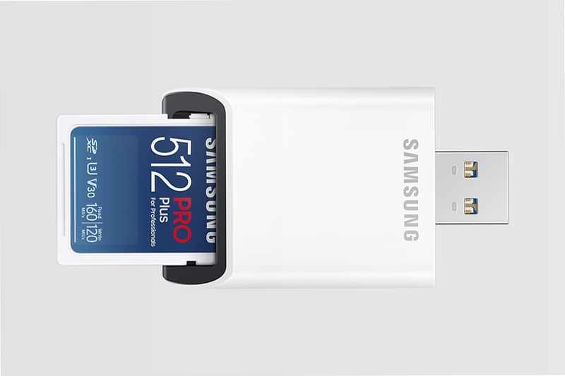 Samsung PRO Plus SD Card - Scheda di memoria 512GB