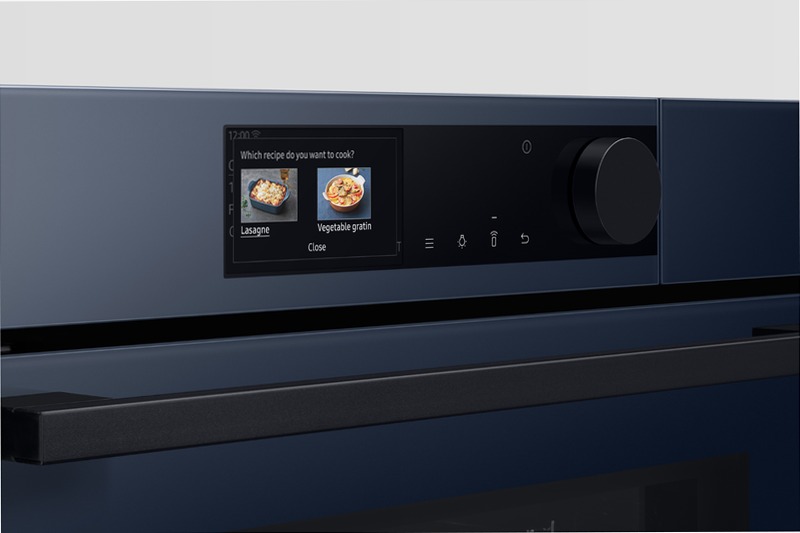 Forno a Vapore BESPOKE Dual Cook Steam Serie 6 NV7B6679CBN 76 Nero