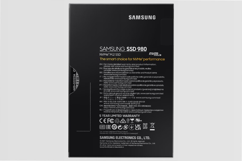 980 NVMe M.2 SSD 500GB 500GB