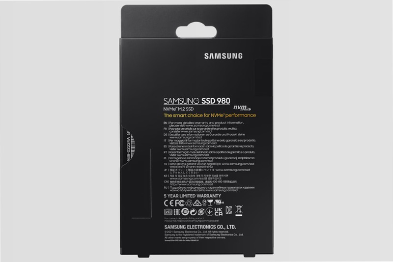 980 NVMe M.2 SSD 500GB 500GB