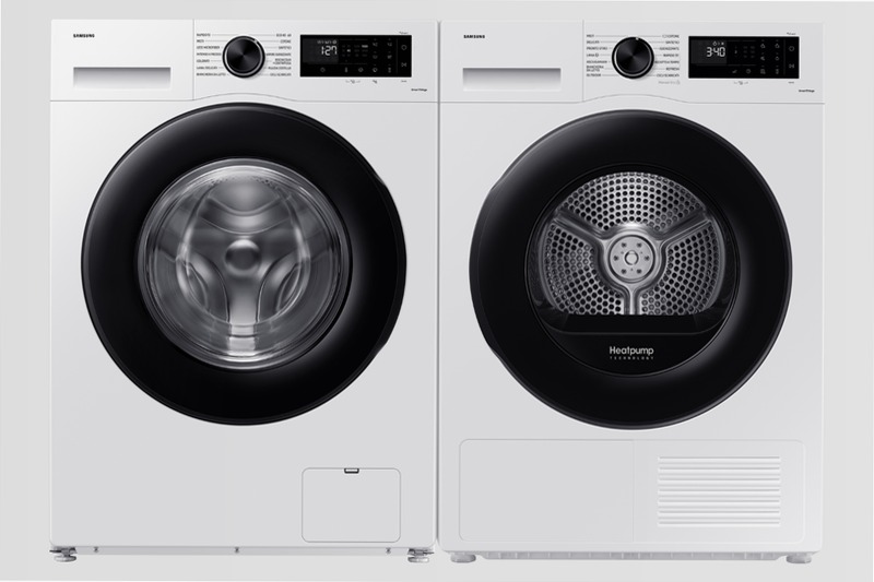 Asciugatrice Samsung Crystal EcoDry 9 Kg 9kg A Bianco