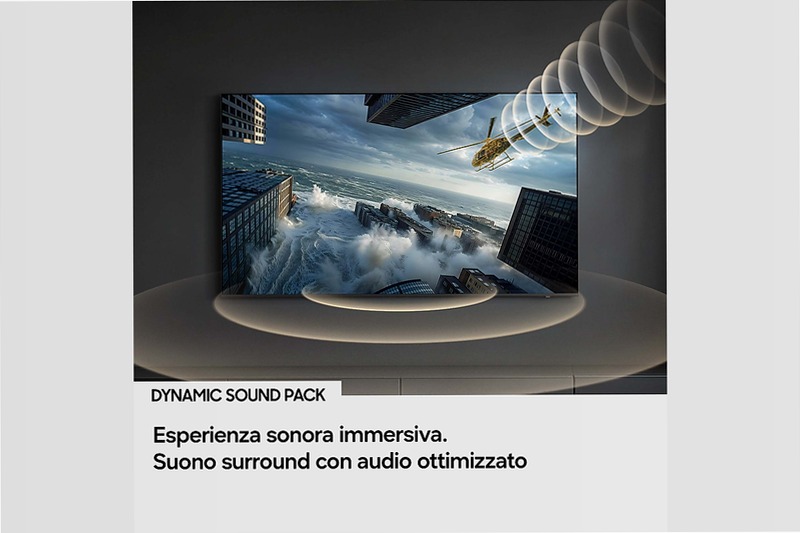 75” Mini LED M72H 4K Vision AI Smart TV Nero