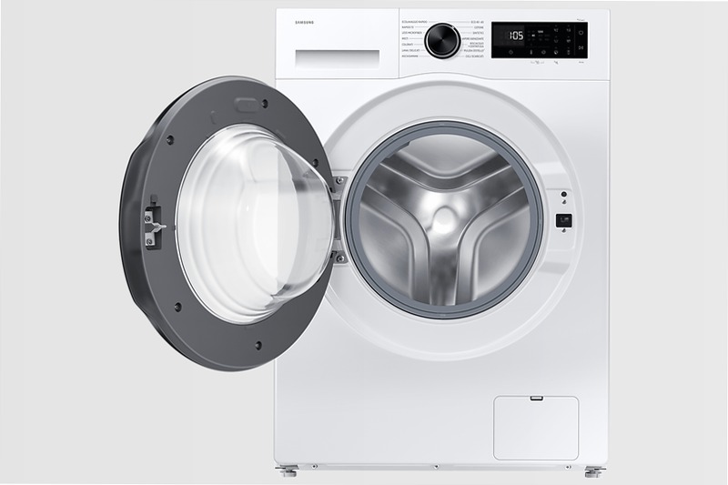 Lavatrice 8 kg A+ AI Ecobubble - Samsung Italia 8kg Bianco