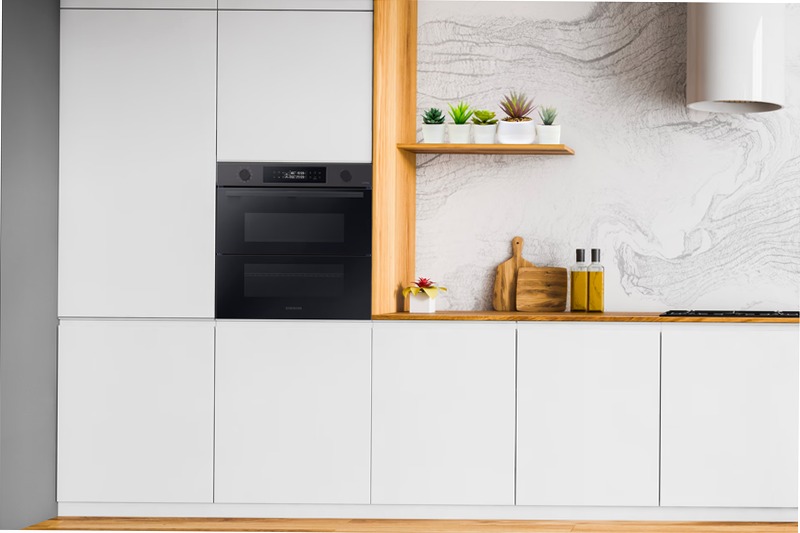 Forno Samsung Dual Cook Flex™ Serie 4 76L NV7B4540VBB 76 A