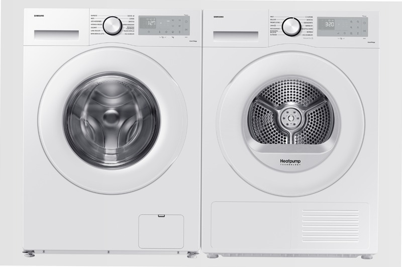 Asciugatrice Samsung Crystal EcoDry 8 Kg DV80CGC2B0THET 8kg A Bianco