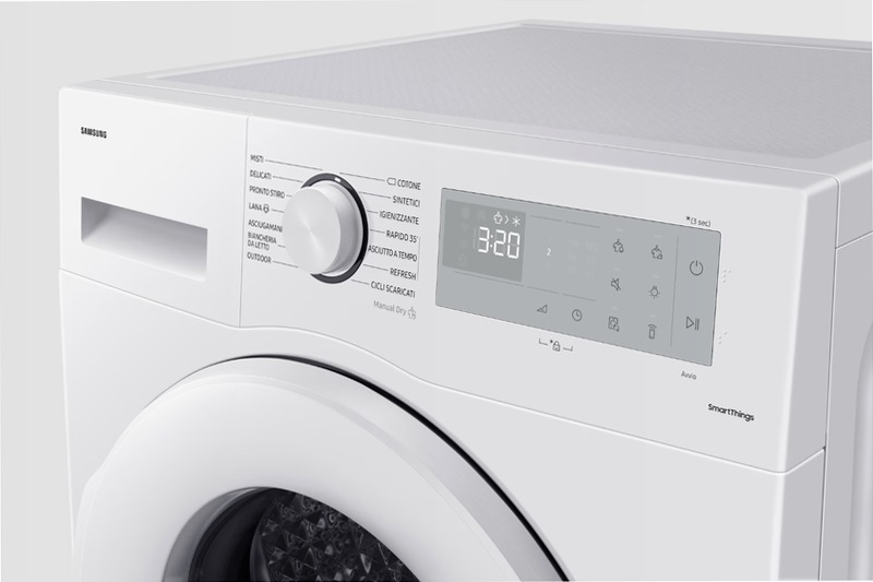 Asciugatrice Samsung Crystal EcoDry 8 Kg DV80CGC2B0THET 8kg A Bianco