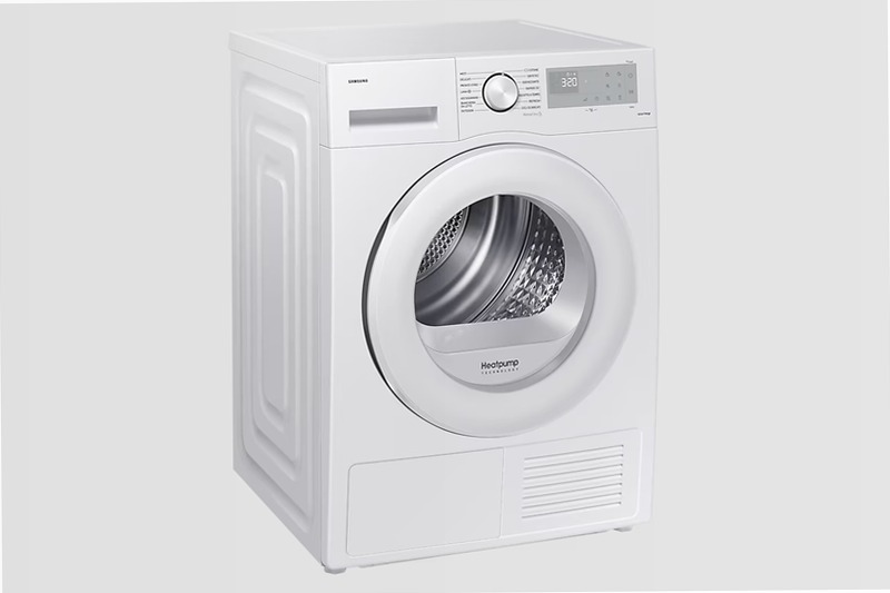 Asciugatrice Samsung Crystal EcoDry 8 Kg - Asciugatura Efficiente e Pulita 8kg C Bianco