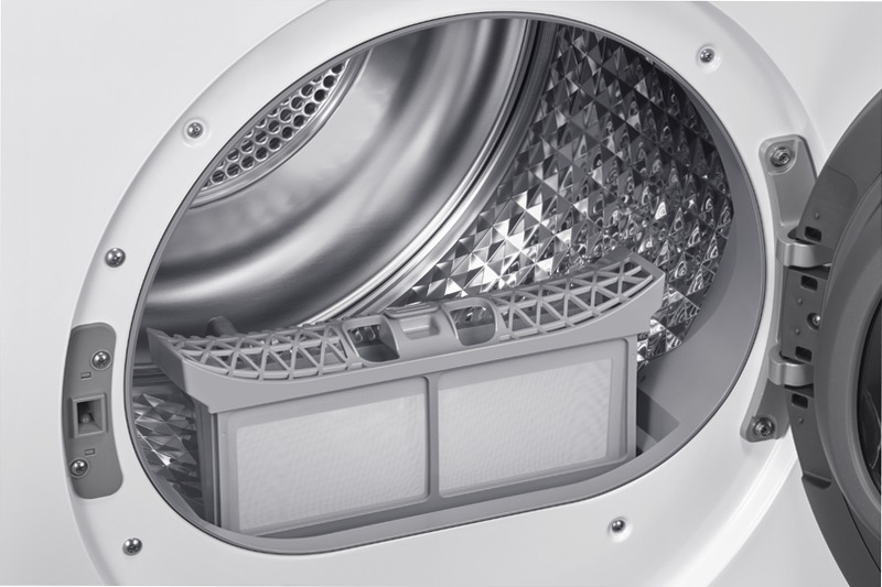 Asciugatrice Samsung Crystal EcoDry 8 Kg DV80CGC2B0THET 8kg A Bianco