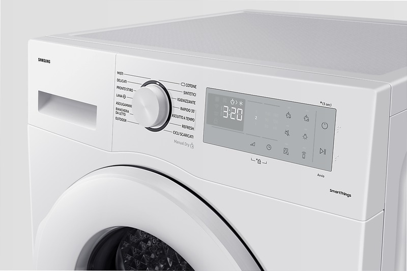 Asciugatrice Samsung Crystal EcoDry 8 Kg - Asciugatura Efficiente e Pulita 8kg C Bianco