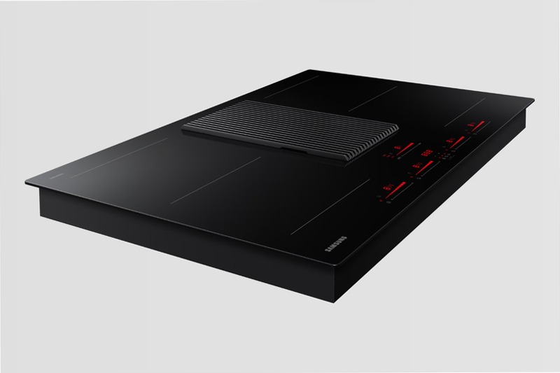 Piano a induzione con cappa integrata Samsung NZ84T9747UK Nero 2