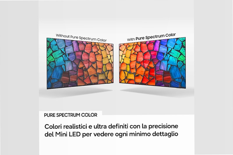 75" Mini LED M70H 4K Vision AI Smart TV Nero