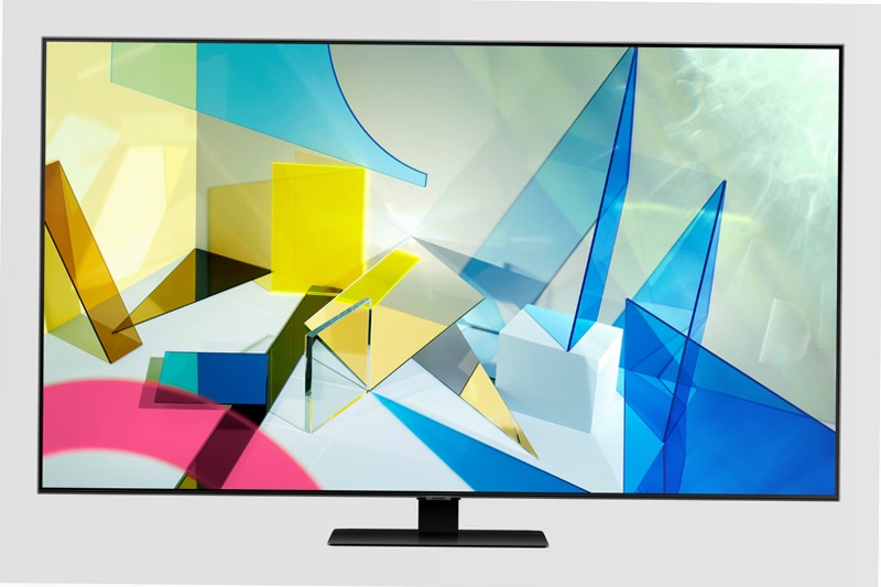 55" TV QLED Samsung Q80T Argento 55" 4K QLED