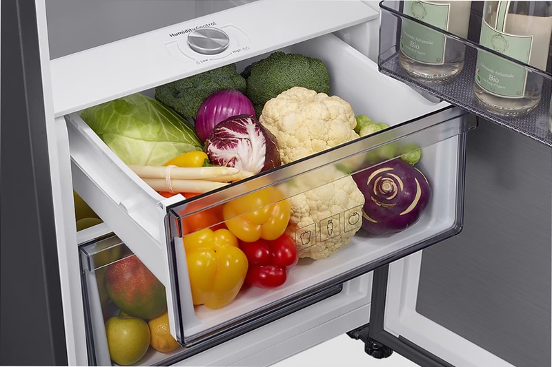 Frigorifero Monoporta Samsung Bespoke AI 387L RR70H39CCTEF Argento C