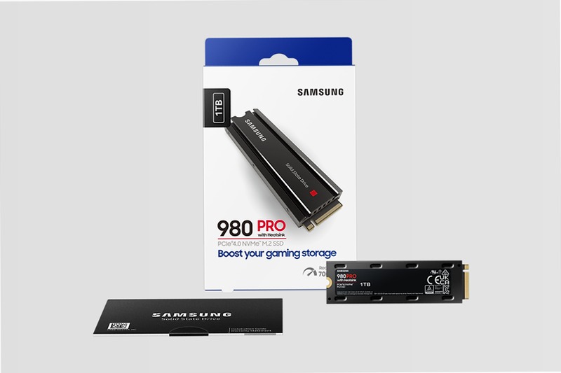 980 PRO NVMe 1TB con Dissipatore di Calore Interno