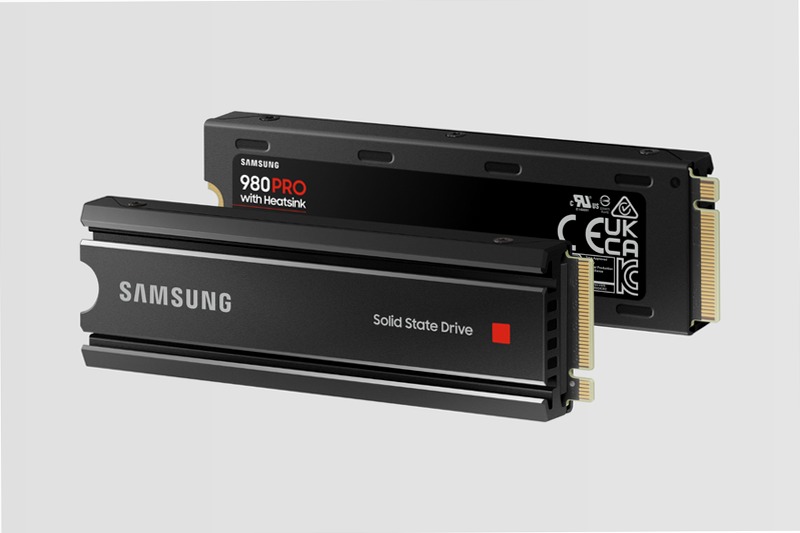 980 PRO NVMe 1TB con Dissipatore di Calore 7000MB/s 7000MB/s