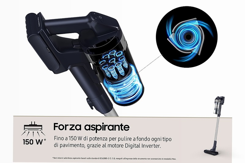 Aspirapolvere senza filo Samsung Jet™ 60 150 W VS15A60 ㅤ