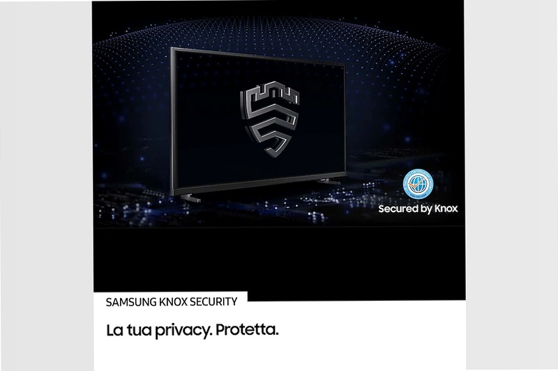 U8000F 75" 4K Smart TV - Samsung Italia Nero Crystal UHD