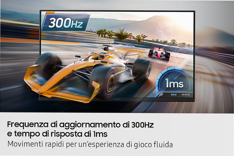 Monitor Gaming Odyssey G4 G40H da 25” FHD Flat | Samsung Italia