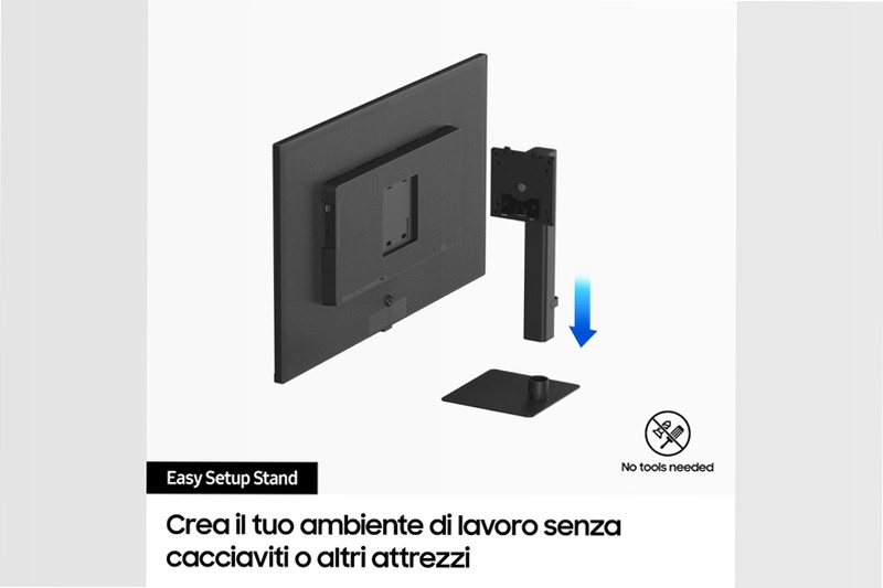 Monitor HRM ViewFinity S7 - S70D da 32" Nero VA