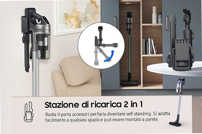 Aspirapolvere senza filo Samsung Jet™ 60 150 W VS15A60 ㅤ