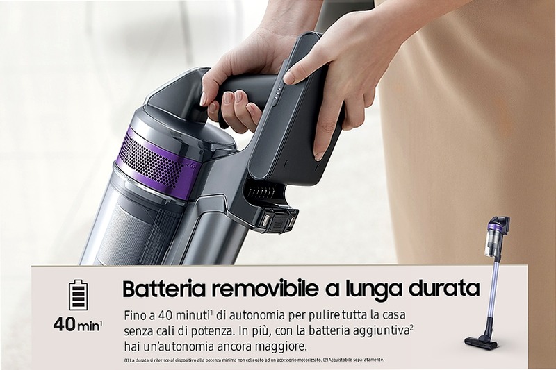 Aspirapolvere senza filo Samsung Jet™ 60 150 W VS15A60 ㅤ