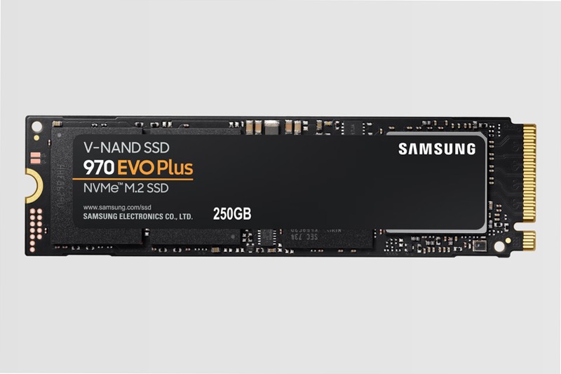 970 EVO Plus NVMe M.2 SSD 250GB 3500MB/s 3500MB/s