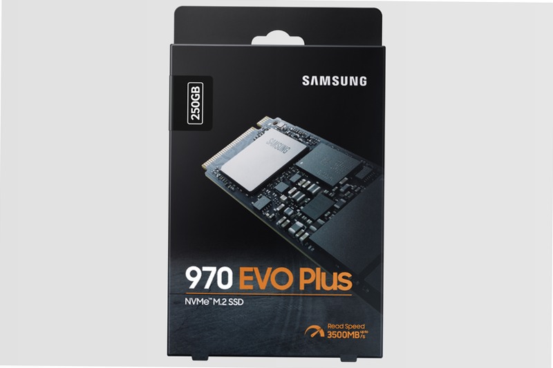 970 EVO Plus NVMe M.2 SSD 250GB 3500MB/s 3500MB/s