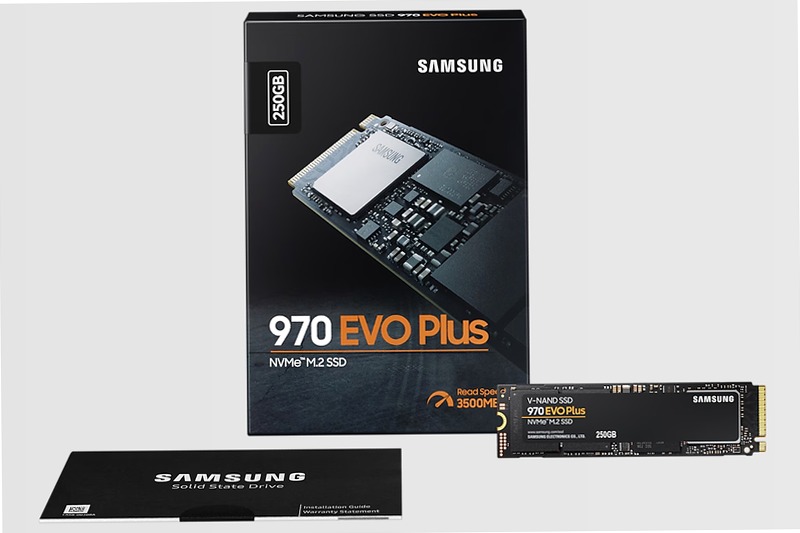 970 EVO Plus NVMe M.2 SSD 250GB
