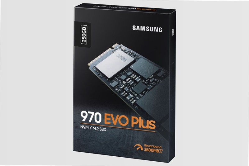 970 EVO Plus NVMe M.2 SSD 250GB 3500MB/s 3500MB/s