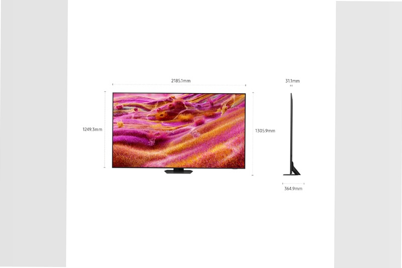 2025 QN90F - TV 98 pollici Samsung Vision AI Nero 98" 4K Neo QLED