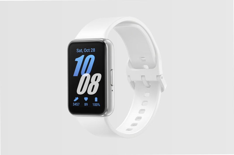 Galaxy Fit3: Monitoraggio delle attività e visualizzazione della batteria Argento