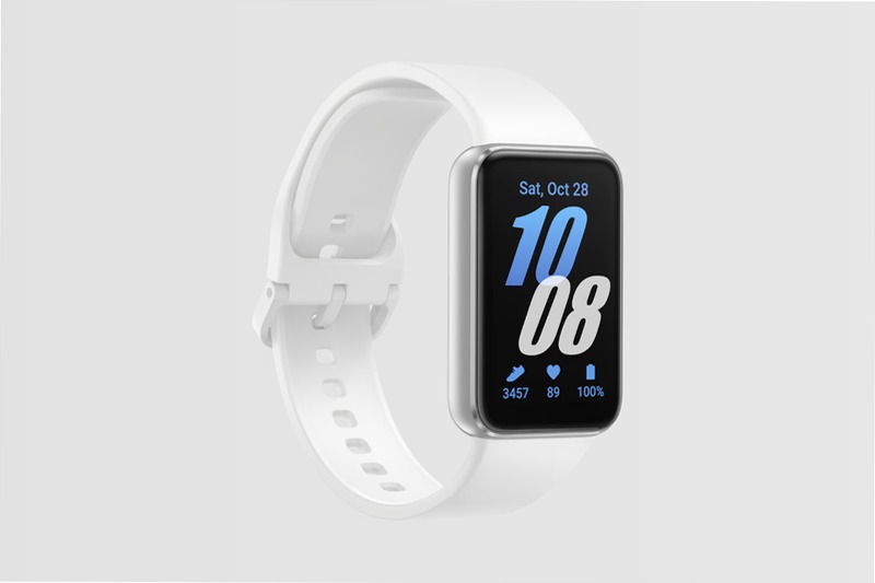 Galaxy Fit3: Monitoraggio delle attività e visualizzazione della batteria Argento