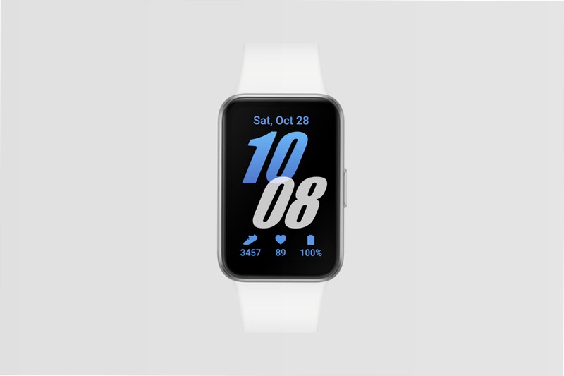 Galaxy Fit3: Monitoraggio delle attività e visualizzazione della batteria Argento