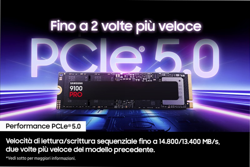 9100 PRO NVMe SSD interno 4TB PCIe 5.0