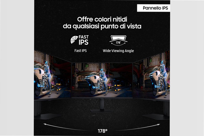 Monitor Gaming Odyssey G7 - G70D da 27'' UHD Flat Nero IPS