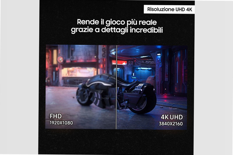 Monitor Gaming Odyssey G7 - G70D da 27'' UHD Flat Nero IPS