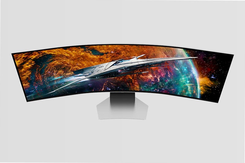 Monitor Gaming Odyssey OLED G9 da 49'' Dual QHD Curvo 5120 x 1440