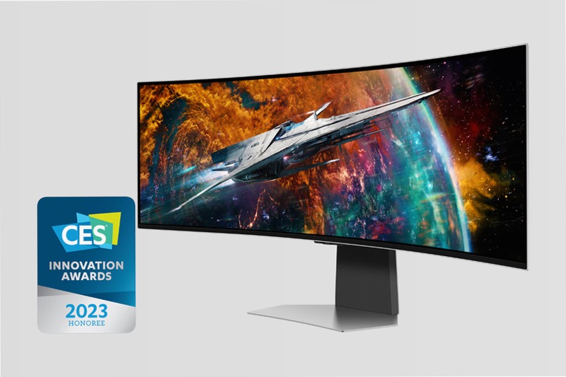 Monitor Gaming Odyssey OLED G9 da 49'' Dual QHD Curvo 5120 x 1440