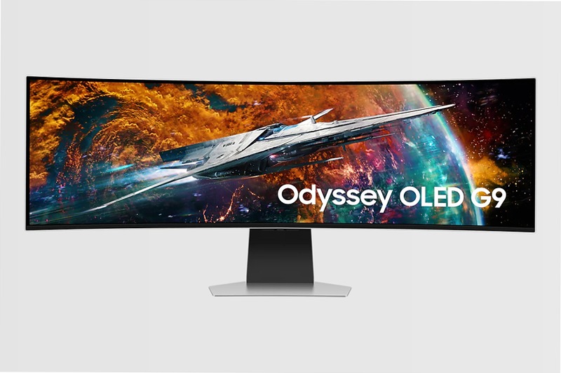 Monitor Gaming Odyssey OLED G9 da 49'' Dual QHD Curvo 5120 x 1440