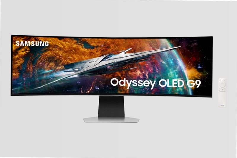 Monitor Gaming Odyssey OLED G9 da 49'' Dual QHD Curvo 5120 x 1440