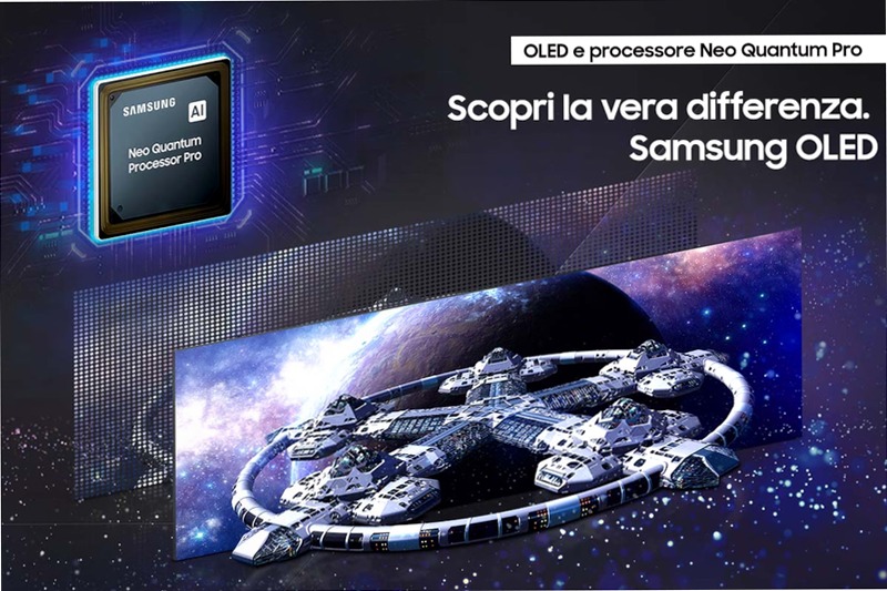 Monitor Gaming Odyssey OLED G9 da 49'' Dual QHD Curvo 5120 x 1440