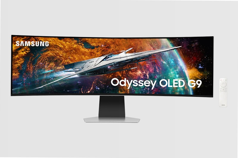 Monitor Gaming Odyssey OLED G9 da 49'' Dual QHD Curvo 5120 x 1440
