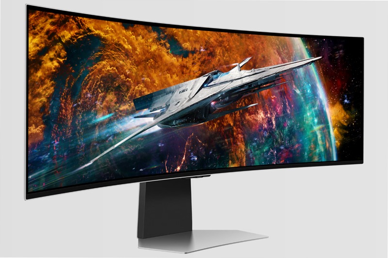 Monitor Gaming Odyssey OLED G9 da 49'' Dual QHD Curvo 5120 x 1440