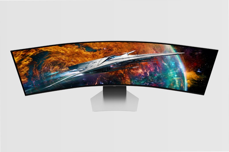 Monitor Gaming Odyssey OLED G9 da 49'' Dual QHD Curvo 5120 x 1440
